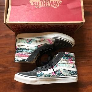 Vans Sk8-Hi Slim Tropical hi tops- GREAT CONDITION